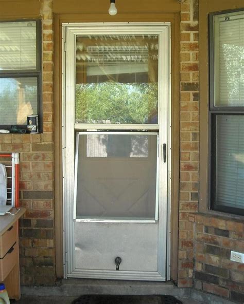 replacement metal screen door